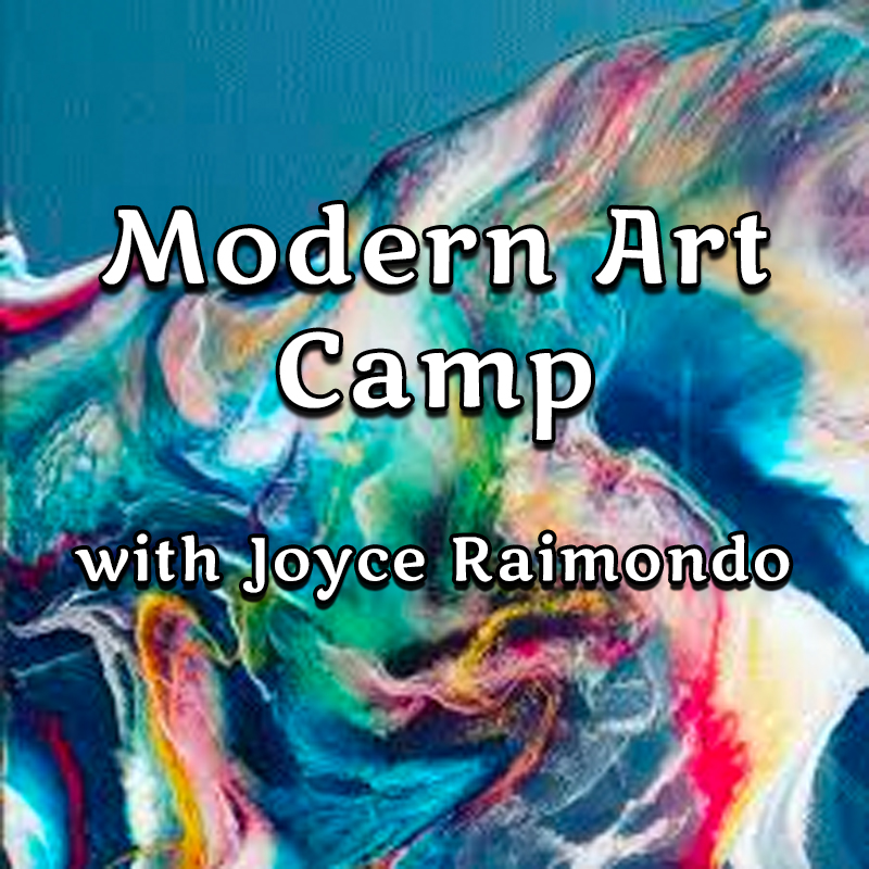 Modern Art Camp on Zoom with Joyce Raimondo (6 sessions)