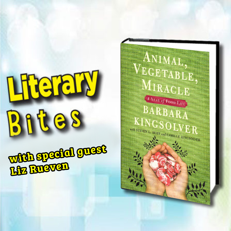 Literary Bites with special guest Liz Rueven Live on Zoom