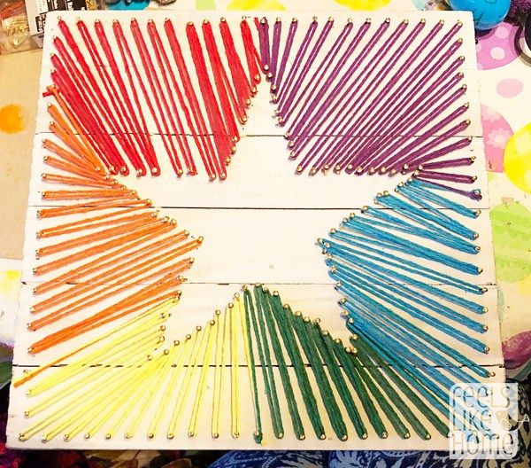 Diy String Art Larchmont Public Library